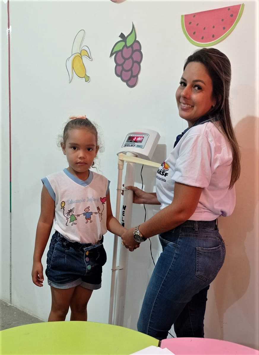Camacã: O NASF comemorou o dia da Nutrição com diversão e aprendizado para alunos das creches